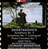 Sonic Rendezvous Urania Records Shostakovich: Symphony No. 5 & 7, Piano Concerto No. 1 (2 CD)