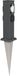 Ledscom.de Colonne de prise de jardin Polly avec piquet de terre - IP44 - 3 prises avec minuterie - Anthracite - Carré - 38cm