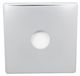 Acier inoxydable A2 fixation murale pour tuyaux – poli miroir – 26 mm de diamètre