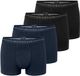 Schiesser Heren retro short / pant 4 pack Cotton Flex