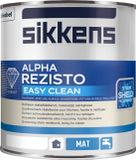 Sikkens Alpha Rezisto Easy Clean - Wit - Muurverf - Dekkend - Binnen - Mat