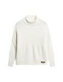 Superdry Essential Ribgebreide Trui Dames Crème