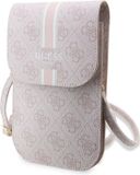 Guess 4G Printed Stripe Heuptas (Scherm tot 7 Inch) - Roze