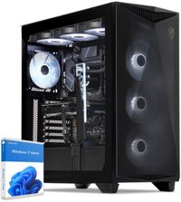 Sedatech Pro Gaming PC Waterkoeling ATX ARGB • Intel i7-14700KF 20x 3.4GHz • Radeon RX 9070XT • 32Gb DDR5 • 2Tb SSD M.2 • WiFi • Bluetooth, USB C • Windows 11 • Desktop computer