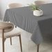 Petit Vichy nappe noir 240 x 140 cm - TEFLON gecoat