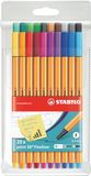 STABILO - Premium fineliner - point 88 - Etui met 20 kleuren | verpakking van 20