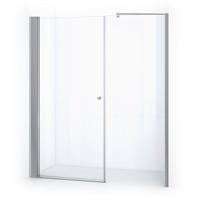Maxaro Douchewand met Draaideur Zircon Comfort 180cm Chroom