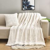 YUSOKI Luxe dubbelzijdige faux fur deken