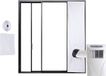 SARL Korva Airco Kit de joint de fenêtre - 300 cm - Blanc