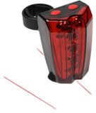 Benson Feu arrière de vélo - éclairage de vélo avec laser LED - Universel