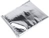 Sac de conservation alimentaire sans marque - Sac isotherme avec fermeture éclair et feuille d'aluminium - Pour pique-nique, déjeuner, voyage, camping - Set de 5 pièces 25 x 30 cm