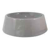 Nobby Grazus 82411 keramische voerbak 1,05 L Ø 25 x 8 cm, lichtgrijs