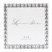 4x4 zilveren metalen Sparkle Frame - Clear Brilliance
