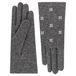 Roeckl Vingerhandschoenen 'SHINY AURORA' grijs / wit