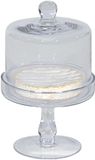 Mega Collections Kaas/Hapjes/Snoepjes Stolp - Motion - Glas - 14 x 23 cm