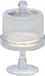 Mega Collections Kaas/Hapjes/Snoepjes Stolp - Motion - Glas - 14 x 23 cm