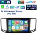 autoradio Carplay Android 15, 2+64GB, convient pour VW Sharan 7N (2012-2018), avec navigation GPS, Wi-Fi, Bluetooth, DAB+, commande au volant et port USB, incluant DSP