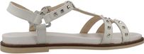 NeroGiardini Sparta Tr Teulada 7956 Natu Sandalen Dames Wit Leer Maat 36