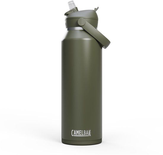 CamelBak Thrive Flip Straw - Vacuum Insulated - RVS Isolatie drinkfles - 1,2 L - Groen (Moss)