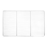 Vogue koelrek 33 x 53 cm, rvs, afmeting: 330(b) x 530(l)mm / gn 1/1, vaatwasmachinebestendig, m929