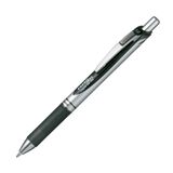Pentel Energel Intrekbare balpen met klembevestiging Zwart 0,7 mm