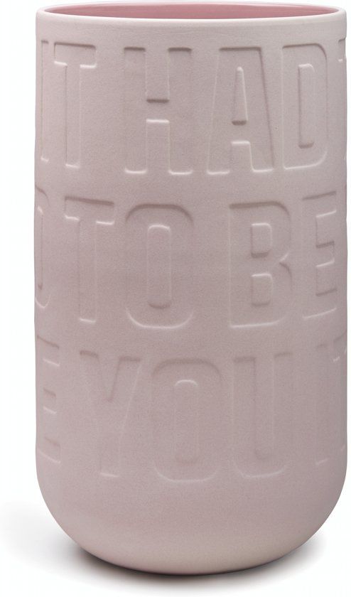 Kähler Design Love Song Vaas - Roze - 30 cm