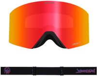 Dragon Alliance RVX MAG OTG Skibril - Rattled/Red Ionized & Amber