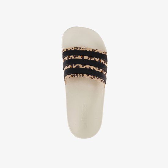 adidas Sportswear Adilette Shower Slides - Off White/Black/Beige