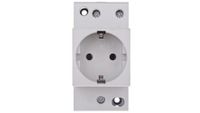 Schuko stopcontact DIN-rail 230V 16A inbouwstopcontact voor verdeler schakelkast