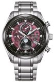 Citizen Tsuki-yomi BY1018-80X Horloge - Titanium - Zilverkleurig - Ø 43 mm