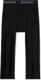 Smartwool Legging Smartwool Men Classic Thermal Merino Base Layer 3/4 Bottom Boxed Black-L