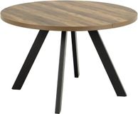 Giga Living Eettafel Trelan - Rond Uitschuifbaar - 210x120x75cm