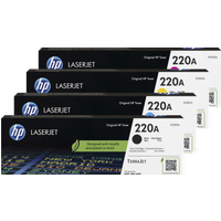 HP 220A LaserJet Toner Combo Pack