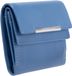 Maitre - Unisex Lederen Portemonnee Belg Deda, Blauw, RFID