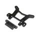 Losi - Shock Tower Front Aluminum Black: DBXL-E/DBXL 2.0 (LOS254063)
