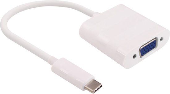 Microconnect USB3.1CVGAW USB grafische adapter Wit
