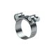 RIEGLER GBS85ST 1.4016 (W2) chroomstaal gelede boutklem, 80-85 mm spanbereik, 24 mm bandbreedte