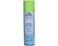 Decoris Kaemingk B.V. Sneeuwspray glow in the dark - busje 150 ml - kunstsneeuw spray - spuitsneeuw - sneeuw