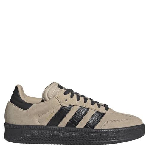adidas Originals Samba XLG leren sneakers zand/zwart