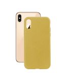 Ksix Eco-Friendly Back Cover for iPhone XS Max - Yellow