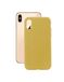 Ksix Eco-Friendly Back Cover for iPhone XS Max - Yellow