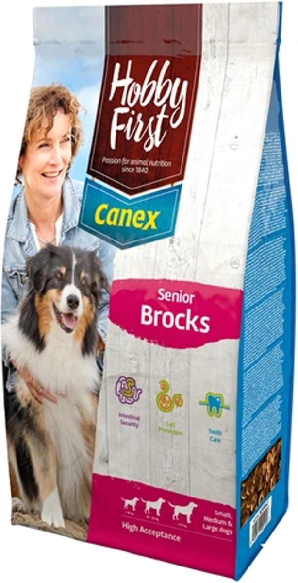 Hobbyfirst canex senior brocks hondenvoer 3 kg