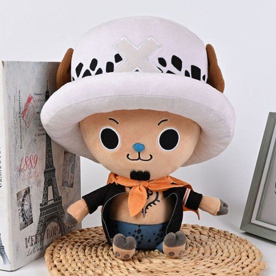 Sakami Merchandise One Piece Plush Figure Chopper x Law New World Ver. 20 cm