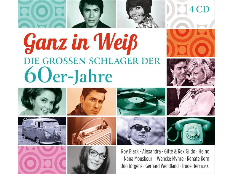 Universal Ganz In Weiß - Die Großen Schlager Der 60er-Jahre CD