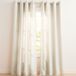 Exclusive Home Loha Gordijn, met oogjes, linnen, 137,2 x 243,8 cm, ivoorkleurig