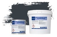 Wixx 2K Epoxy AQ 750 Betoncoating - 5kg - RAL 7016 | Antracietgrijs
