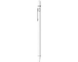 USAMS Universele actieve pen voor tablets met batterij Elegant slank ontwerp Wit
