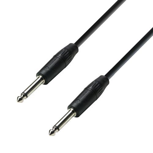 Adam Hall Cables K3S215PP0300 Serie 3 Star luidsprekerkabel (2 x 1,5 mm², 6,35 mm jack mono op 6,35 mm jack mono, 3 m)