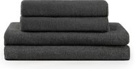 Blumtal Terry Handdoeken Set - 2 x Baddoek & 2 x Handdoek: Antraciet
