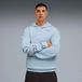 Puma HYROX Cloudspun Sweater met capuchon Heren - lichtblauw, Maat XL